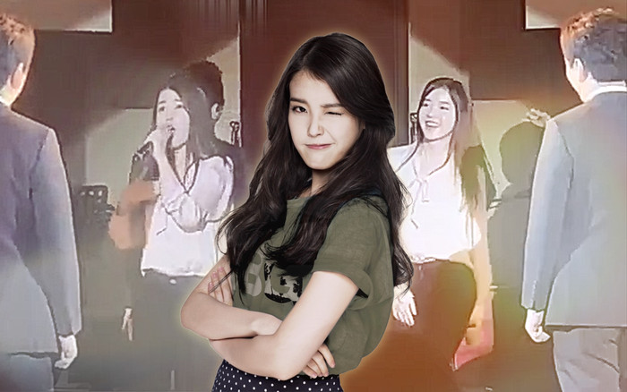 Hậu phá đảo BXH với ca khúc mới, IU nhắng nhít đáng yêu khuấy động đám cưới producer bằng bản hit 'Good Day' Ảnh 2