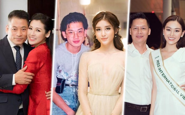 Huyền My khoe ảnh bố điển trai như 'nam thần', Tường San - Tú Anh tự hào có bố vững chãi, phong độ Ảnh 2