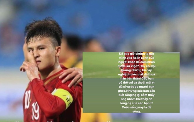 Quang Hải đáp trả gay gắt vì bạn gái bị fan của Nhật Lê 'tấn công'? Ảnh 2