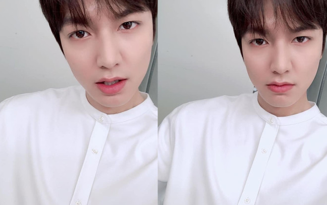 'Hoàng đế' Lee Min Ho diện áo trắng chất phát ngất selfie và gửi tặng fans thơ kỉ niệm 14 năm debut Ảnh 2