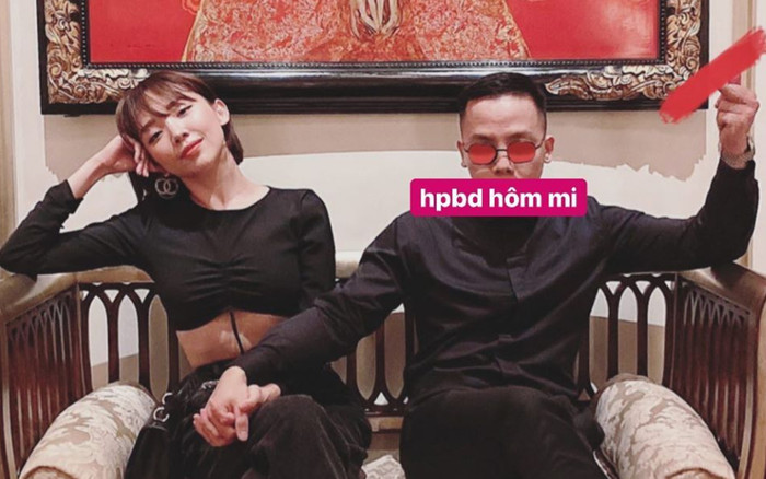 Hoàng Touliver đăng ảnh hạnh phúc bên Tóc Tiên mừng sinh nhật tuổi 31 của bà xã Ảnh 2