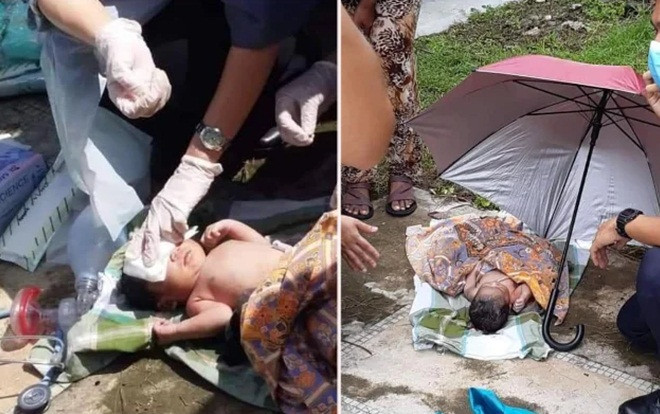 Bị ném khỏi cửa sổ tầng 3, bé trai may mắn sống sót Ảnh 2