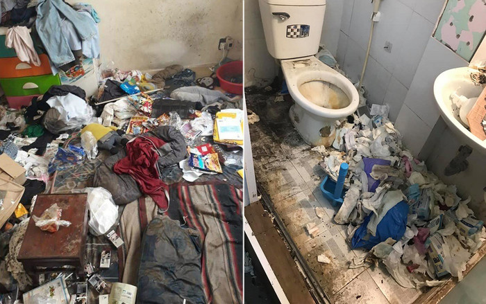 Ngán ngẩm phòng trọ rác nằm la liệt từ bàn học đến giường ngủ, nhìn tới đâu nổi da gà tới đó! Ảnh 2