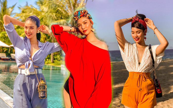 Chỉ mất 15 phút để làm đẹp, Lan Khuê pose dáng 'đỉnh' xứng danh giải Vàng Siêu mẫu Ảnh 2