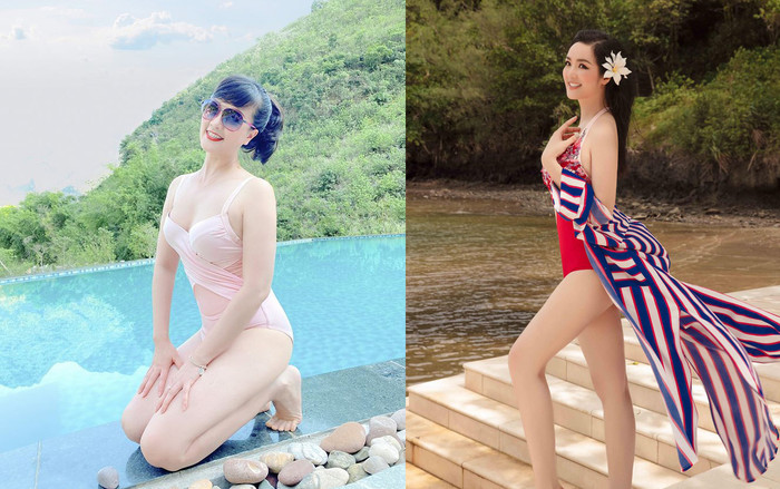 Diện bikini gợi cảm, loạt nghệ sĩ Việt tự tin khoe vẻ đẹp tươi trẻ 'hút hồn' dù đã chạm ngưỡng U40, U50 Ảnh 2