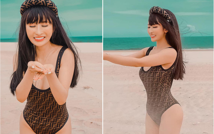 Vợ hai Minh Nhựa tự tin diện bikini gợi cảm thả dáng 'nuột nà' dù đã là mẹ hai con Ảnh 2