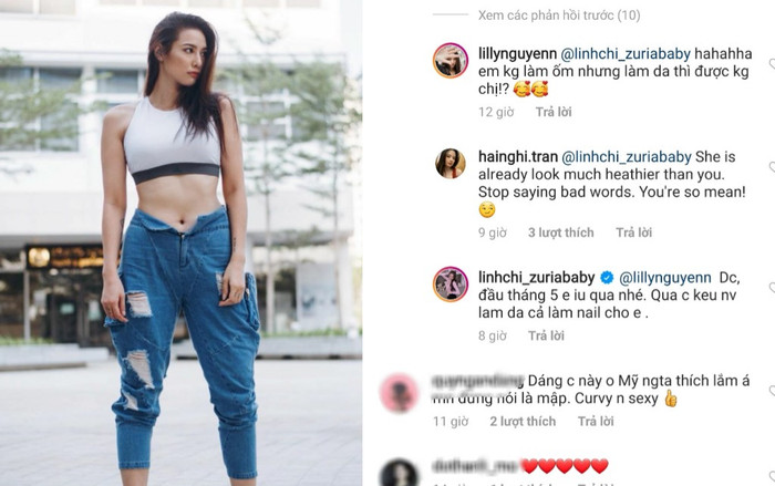 Bị Linh Chi trêu mập quá, đây là cách Lilly Nguyễn đáp lại hài hước Ảnh 2