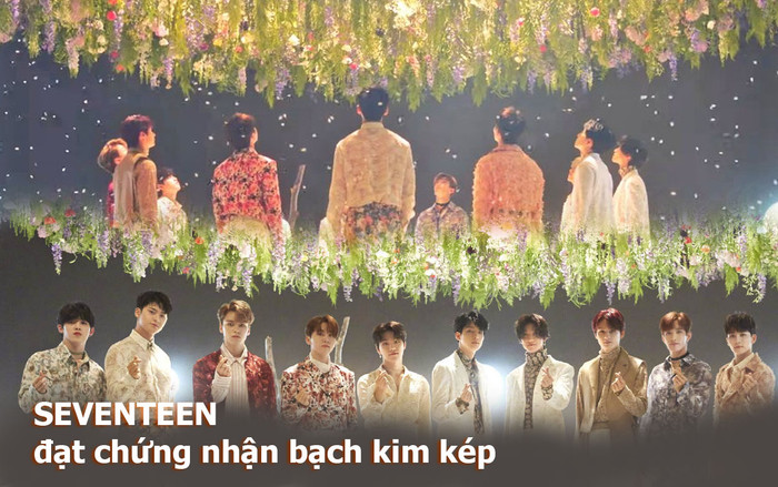 SEVENTEEN đạt chứng nhận bạch kim kép của Hiệp hội Công nghiệp ghi âm Nhật Bản với hơn 500.000 album được bán ra Ảnh 2