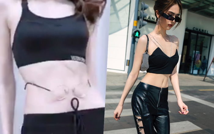 Ngọc Trinh nhanh chóng 'bắt trend' đeo kính cho eo khiến nhiều người bấn loạn Ảnh 2