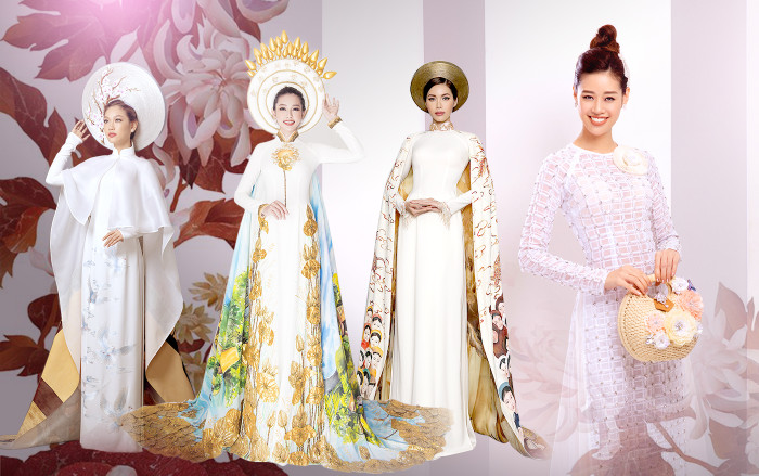 Minh Tú đột phá với National Costume trắng tinh khôi, Miss Áo dài Khánh Vân có làm nên chuyện? Ảnh 2