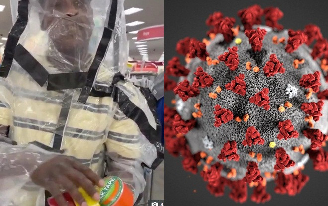 Nhân viên mặc đồ bảo hộ kín mít phòng COVID-19 nhưng thiếu một thứ quan trọng Ảnh 2