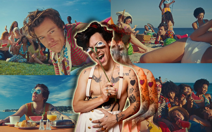 'Rửa mắt' đón hè cùng MV mới nhất của Harry Styles: Watermelon Sugar Ảnh 2