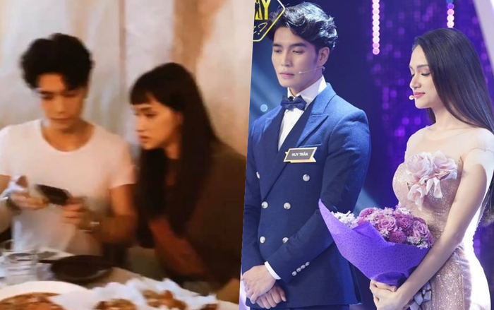 Lộ ảnh Hương Giang đi ăn cùng Huy Trần và gia đình Hoa dâm bụt: Ngồi bên nhau đầy tình tứ? Ảnh 2