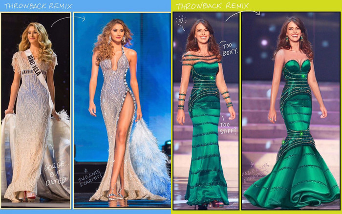 Váy dạ hội ở Miss Universe bị fan 'cắt chỉ may lại' và cái kết khiến ai cũng phải há hốc mồm Ảnh 2