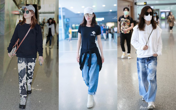 Xa Thi Mạn & Triệu Vy biến sân bay thành sàn catwalk cực xịn xò Ảnh 2