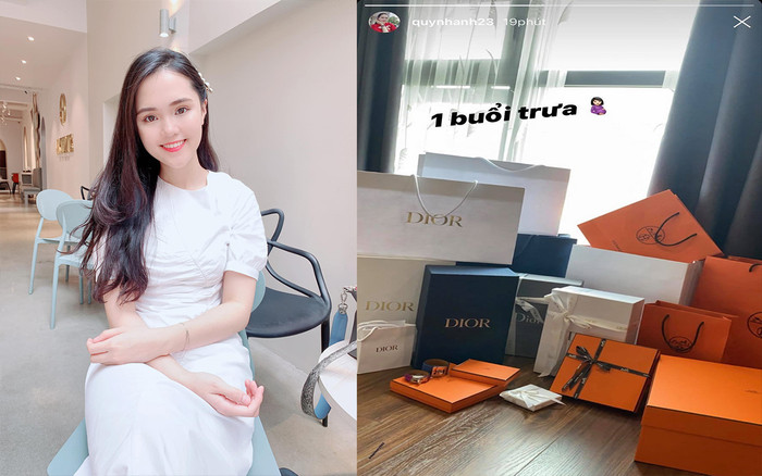 Tiết lộ doanh thu gần 2 tỷ một tháng, vợ cầu thủ Duy Mạnh 'thẳng tay' sắm cả 'núi' đồ hiệu Ảnh 2