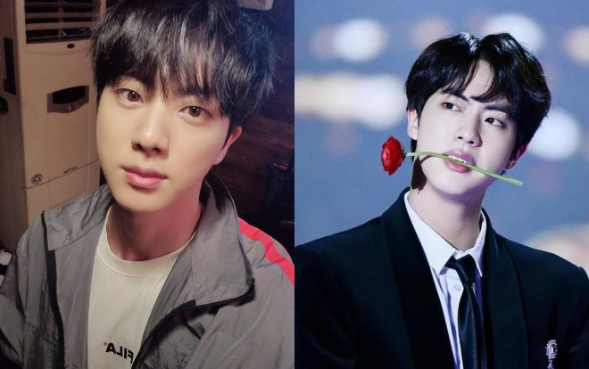 Jin (BTS) trở thành hot trending chỉ nhờ một bức ảnh được chụp sau khi ăn… chân lợn, ai tin anh đã gần 30? Ảnh 2