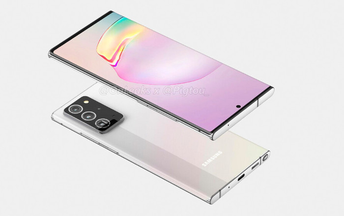 Galaxy Note20+ lộ diện toàn tập với thiết kế góc cạnh, màn hình 6.9 inch siêu lớn Ảnh 2