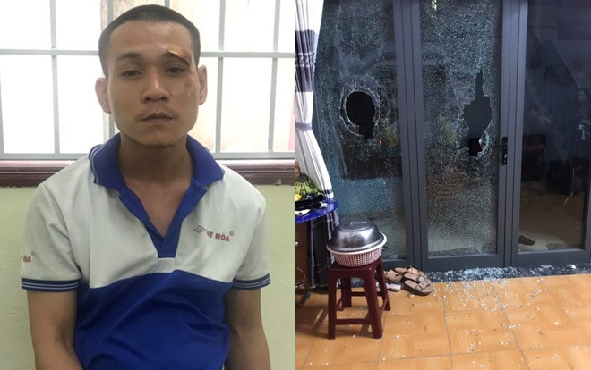Nam thanh niên ở Đà Nẵng ném đá xe khách, đập phá cửa kính nhà dân để giải khuây Ảnh 2