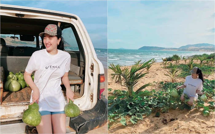 Bảo Thy liên tục khoe khéo khu đất biển bạc tỷ của gia đình tại Phan Thiết Ảnh 2