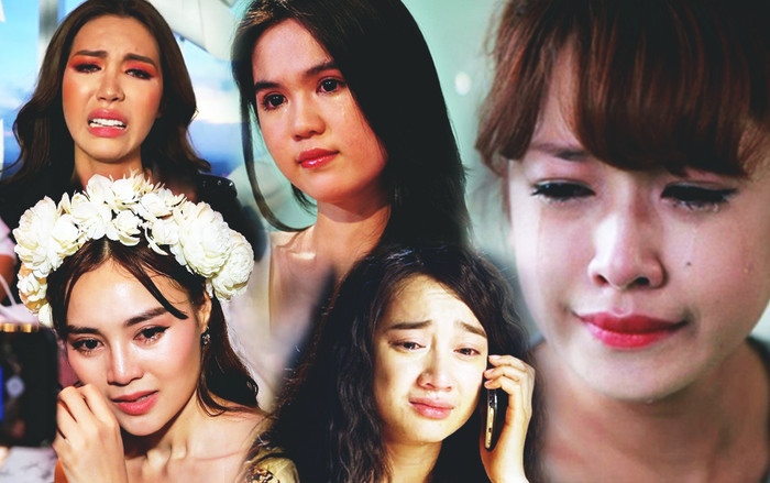 Nhan sắc sao Việt khi rơi lệ: Hương Giang, Lan Ngọc khóc cũng xinh, Nhã Phương hóa meme để đời Ảnh 2