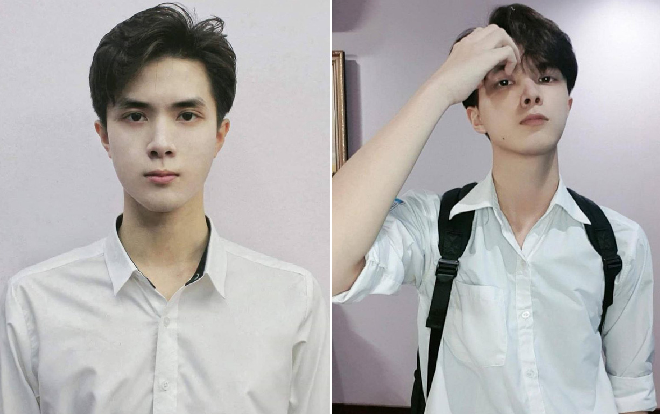 Nam sinh ĐH Luật nổi tiếng với ảnh thẻ điển trai như tài tử Hàn Quốc, 'soi' thành tích học tập càng khiến người khác đáng nể Ảnh 2