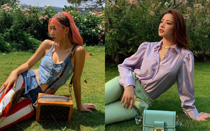 Đứng pose dáng xưa rồi, Chi Pu, Quỳnh Anh Shyn lăng-xê kiểu tạo dáng mềm mại như lụa Ảnh 2