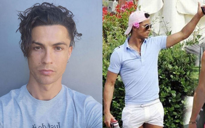 Ronaldo bị fan nghi là đồng tính khi để tóc dài, xỏ khuyên tai Ảnh 2