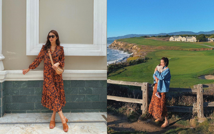 Hà Tăng nhiều lần mặc lại váy áo cũ nhưng nhờ cách mix đồ tài tình mà ít ai nhận ra Ảnh 2