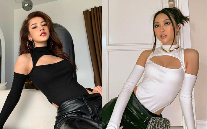 Chi Pu, Tường Linh cùng mê kiểu áo bơi cắt xẻ bạo tay, còn diện hẳn xuống phố Ảnh 2
