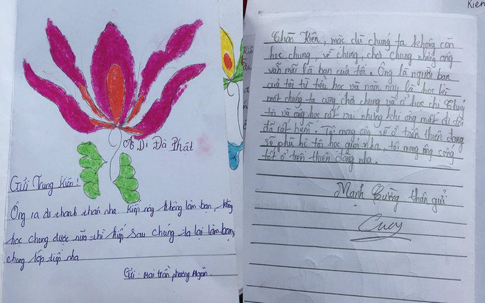 Rơi nước mắt đọc thư bạn bè tiễn biệt nam sinh mất sau vụ cây phượng đổ: 'Dù ở nơi nào cũng phải thật vui nhé' Ảnh 2