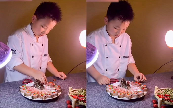 Cậu bé 10 tuổi đã là vlogger ẩm thực có hàng triệu fan hâm mộ nhờ tài nấu nướng đỉnh cao Ảnh 2