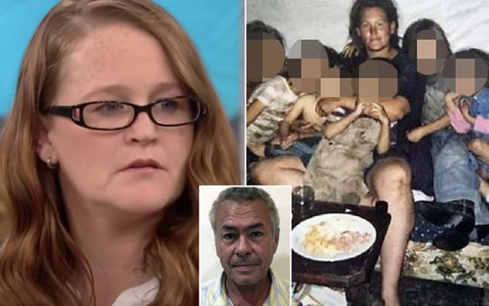 Bị cha dượng bắt cóc và xâm hại từ năm 12 tuổi, cô gái sống trong địa ngục cùng 9 đứa con Ảnh 2