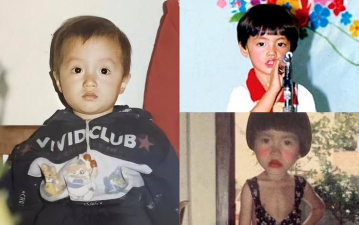 Sao Vbiz khoe ảnh thuở bé ngày 1/6: Hương Giang 'cưng xỉu', Noo - Minh Tú 'đụng hàng' kiểu tóc đầu nấm huyền thoại Ảnh 2