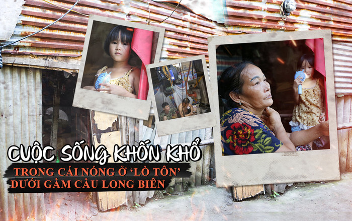 Cuộc sống khốn khổ của người dân khu ổ chuột gầm cầu Long Biên trong cái nóng 40 độ: 'Cảm giác như cái lò nướng cỡ lớn' Ảnh 2