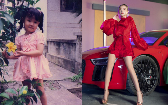 Midu làm fan thích thú khi đăng ảnh thuở bé với phong cách thời trang cực chất Ảnh 2