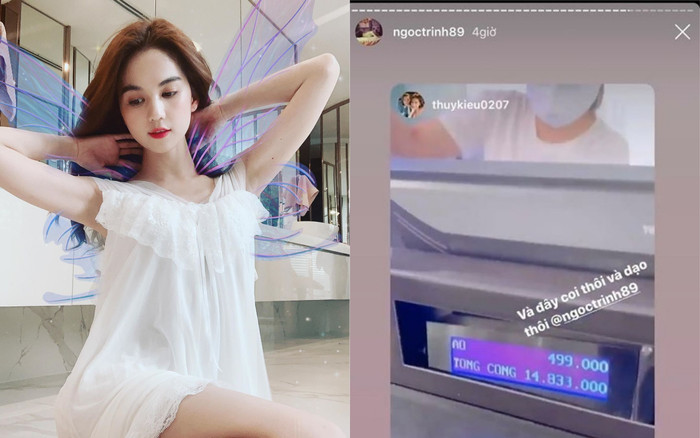 Tiết lộ của giúp việc nhà Ngọc Trinh gây choáng, 'đi dạo' thôi cũng tốn hơn 14 triệu đồng Ảnh 2