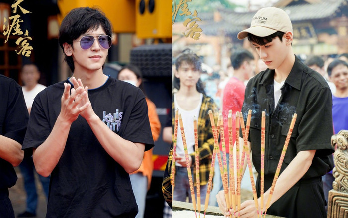 'Thiên nhai khách' của Cung Tuấn - Trương Triết Hạn tung poster không bao lâu đã bị dân mạng 'lên án' vì nhân vật trong ảnh giống Âu Dương Thiếu Cung và Ngụy Vô Tiện Ảnh 2