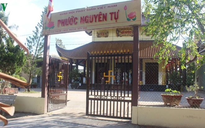 Bắt 2 đối tượng trộm gần 20 lượng vàng tại chùa ở Bến Tre Ảnh 2