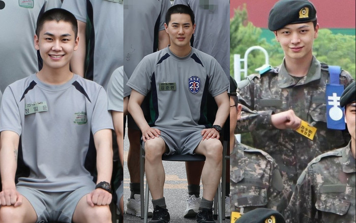Loạt ảnh khám phá cuộc sống trong quân ngũ của sao Hàn: Ai cũng đầy đặn lên trông thấy! Ảnh 2