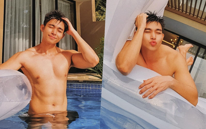 Jun Phạm khoe body 'cực phẩm' ở hồ bơi: Fan liên tục 'truyền thái y' vì 'mất máu' Ảnh 2