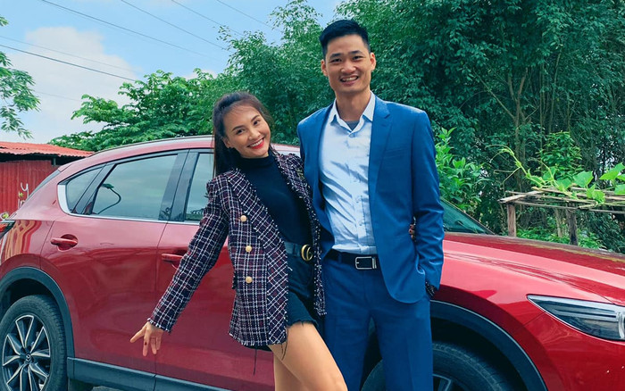 Bảo Thanh hạnh phúc khoe được chồng tặng xế sang tiền tỷ Ảnh 2