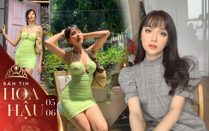 Diện váy khoe chân thon dài: Hương Giang đẹp dịu dàng - Hoàng Thùy gợi cảm hết nấc Ảnh 2