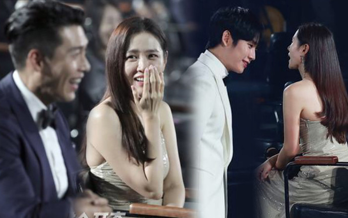 Trọn khoảnh khắc tại 'Baeksang 2020': Son Ye Jin 'bơ đẹp' Jung Hae In, ngọt ngào nhìn lén Hyun Bin Ảnh 2