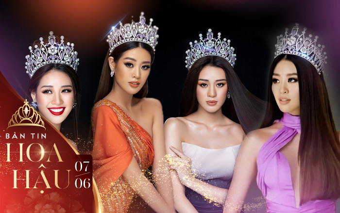 6 lần biến đổi diện mạo 'chuẩn' nữ hoàng nhan sắc: Khánh Vân hợp nhất style tóc thẳng rẽ ngôi? Ảnh 2