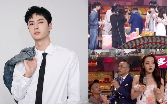 Cư dân mạng chú ý đến hình ảnh của Vương Nhất Bác khi Địch Lệ Nhiệt Ba bị fan cuồng làm phiền ngay trên sân khấu Ảnh 2