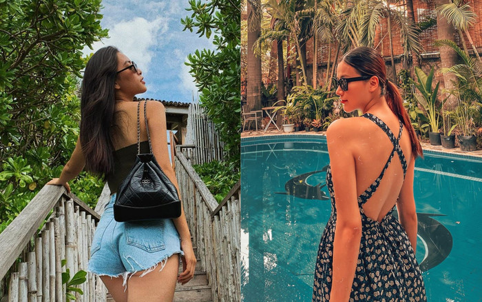 Style khoe lưng được Tiểu Vy, Phương Khánh ưu ái, chẳng cần lộ mặt mà vẫn hút ngàn like Ảnh 2
