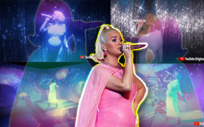 Có ai như Katy Perry: Bụng bầu 8 tháng nhưng vẫn trình diễn 'tưng bừng hoa lá' thế này? Ảnh 2