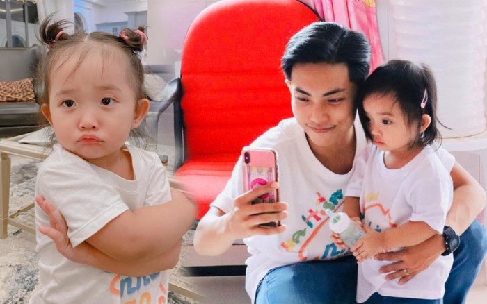 Bất ngờ về cách Phan Hiển nghiêm khắc dạy con gái 2 tuổi Ảnh 2