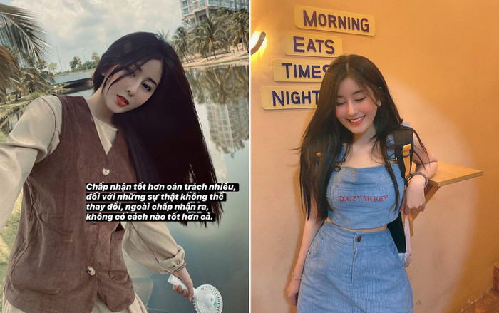 Đăng story đầy tâm trạng nhưng hotgirl Võ Ngọc Trân lại gây chú ý với gương mặt khác lạ Ảnh 2